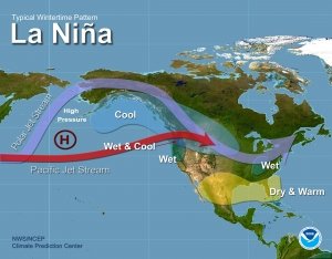 La Nina Weather Pattern